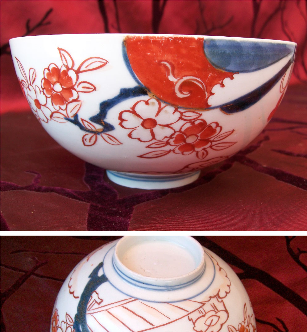 Chien Lung period (1735-1796) Chinese porcelain imari bowl