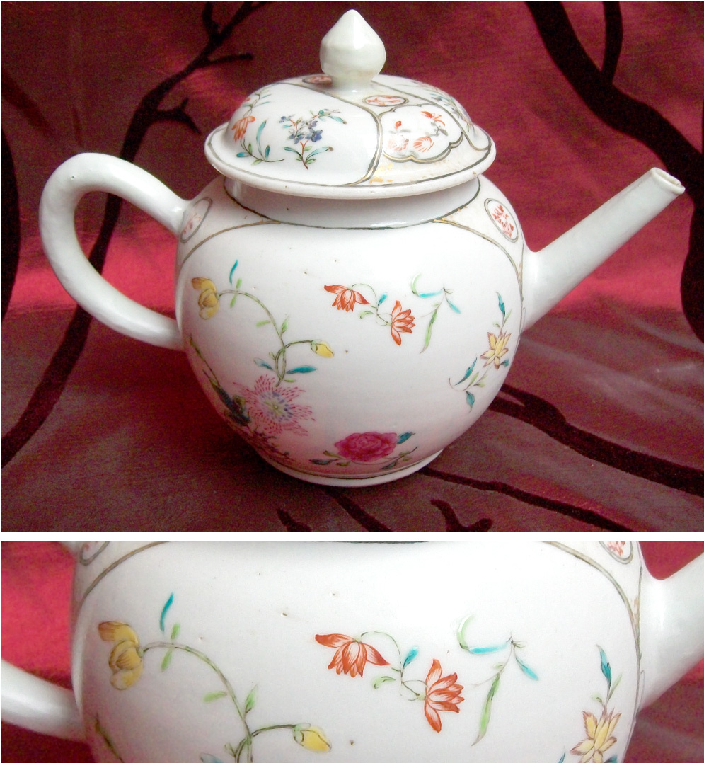 Chien-Lung-period-famille-rose-porcelain-teapot