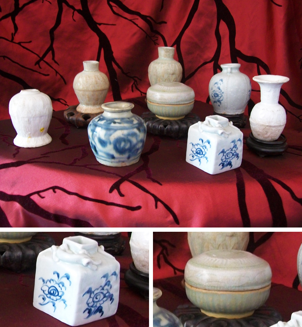 Yen-and-late-Ming-period-vases-and-bowl